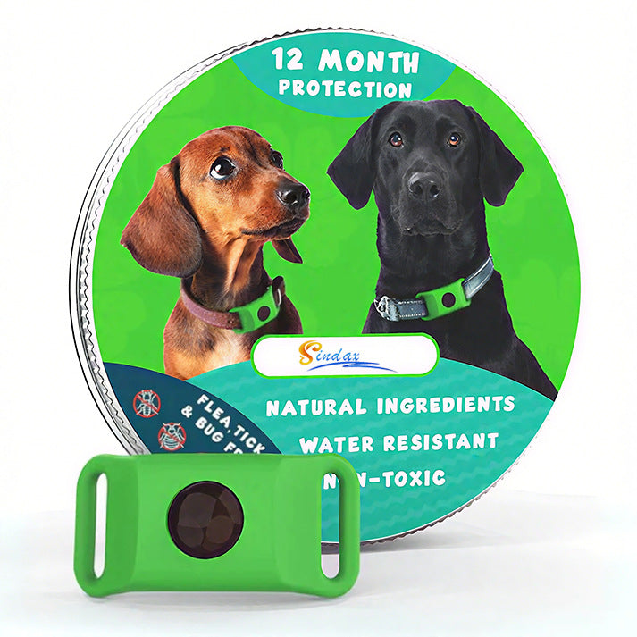 PawShield - 12 Months All Natural Flea and Tick Tags for Dogs