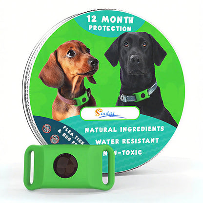 PawShield - 12 Months All Natural Flea and Tick Tags for Dogs